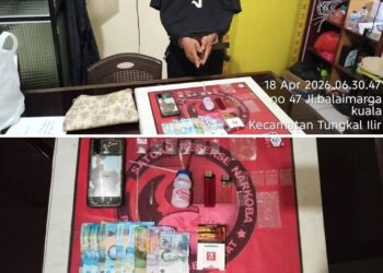 Pengedar Sabu Dibekuk di Batang Asam, Barang Bukti Disembunyikan di Jok Motor