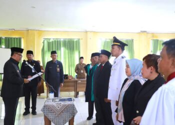 Wabup Katamso Lantik 5 Pejabat Eselon III