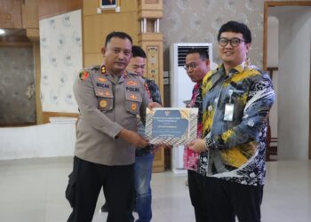 Kapolres Tanjab Barat Tegaskan Peran Dialog Tripartit di Peringatan May Day 2026