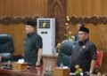 Paripurna DPRD Tanjab Barat: Fraksi Beri Masukan, Pemkab Dukung Ranperda Kependudukan dan Cadangan Pangan