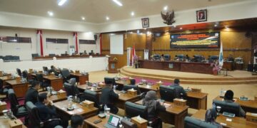 Eksekutif dan Legislatif Kompak Bahas Ranperda, DPRD Tanjab Barat Gelar Paripurna III