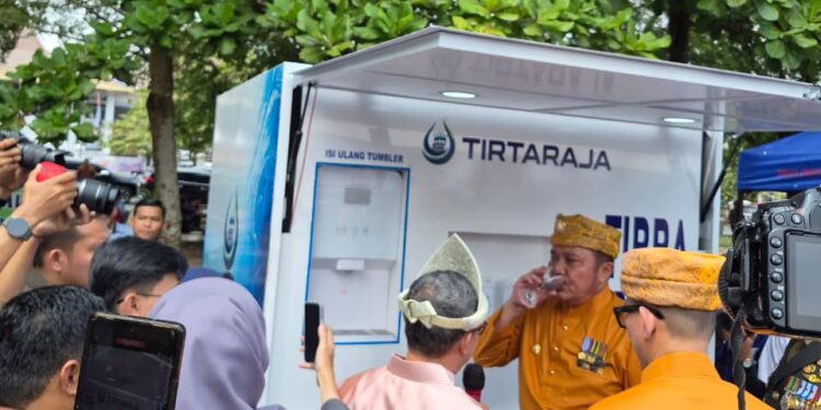 Gubernur Herman Deru Apresiasi TIRRA DRINK, Inovasi Air Minum Layak Konsumsi Pertama di Indonesia