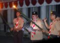 Wakil Bupati Katamso Pimpin Renungan dan Ulang Janji Pramuka ke-65, Lanjut Lepas Pawai Pramuka Gembira