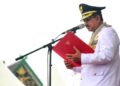 Bupati Anwar Sadat Pimpin Upacara HUT ke-81 RI