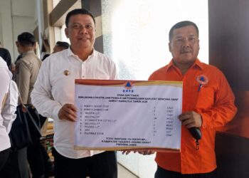 Tanjab Barat Dapat Dukungan Rp500 Juta untuk Penanganan Karhutla, Wabup Katamso Hadiri Rakor Bersama BNPB